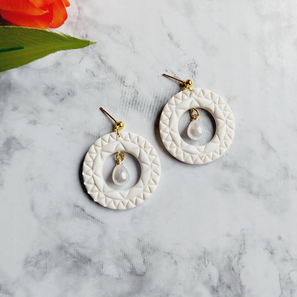 OpalGlaze Bridal Earrings Handmade Earrings